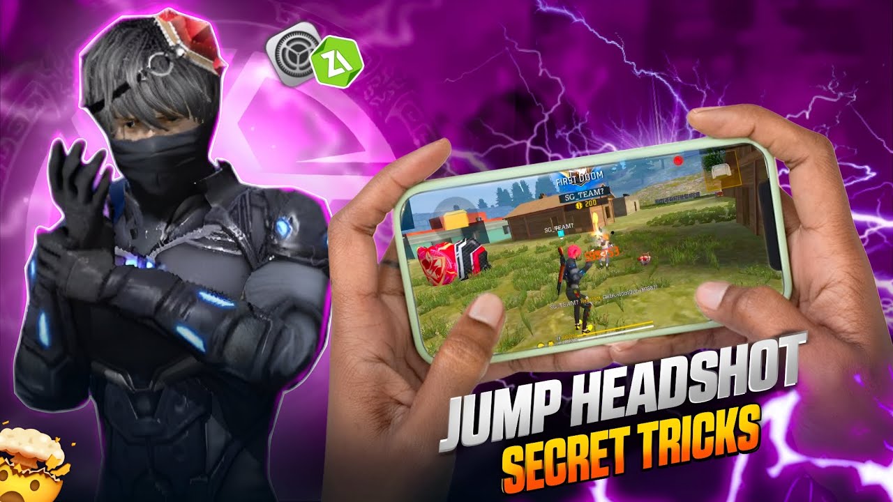 JUMP HEADSHOT TIPS AND TRICKS 🤯 || Secret Setting 🥶 In Freefire 🔥 For Headshot 