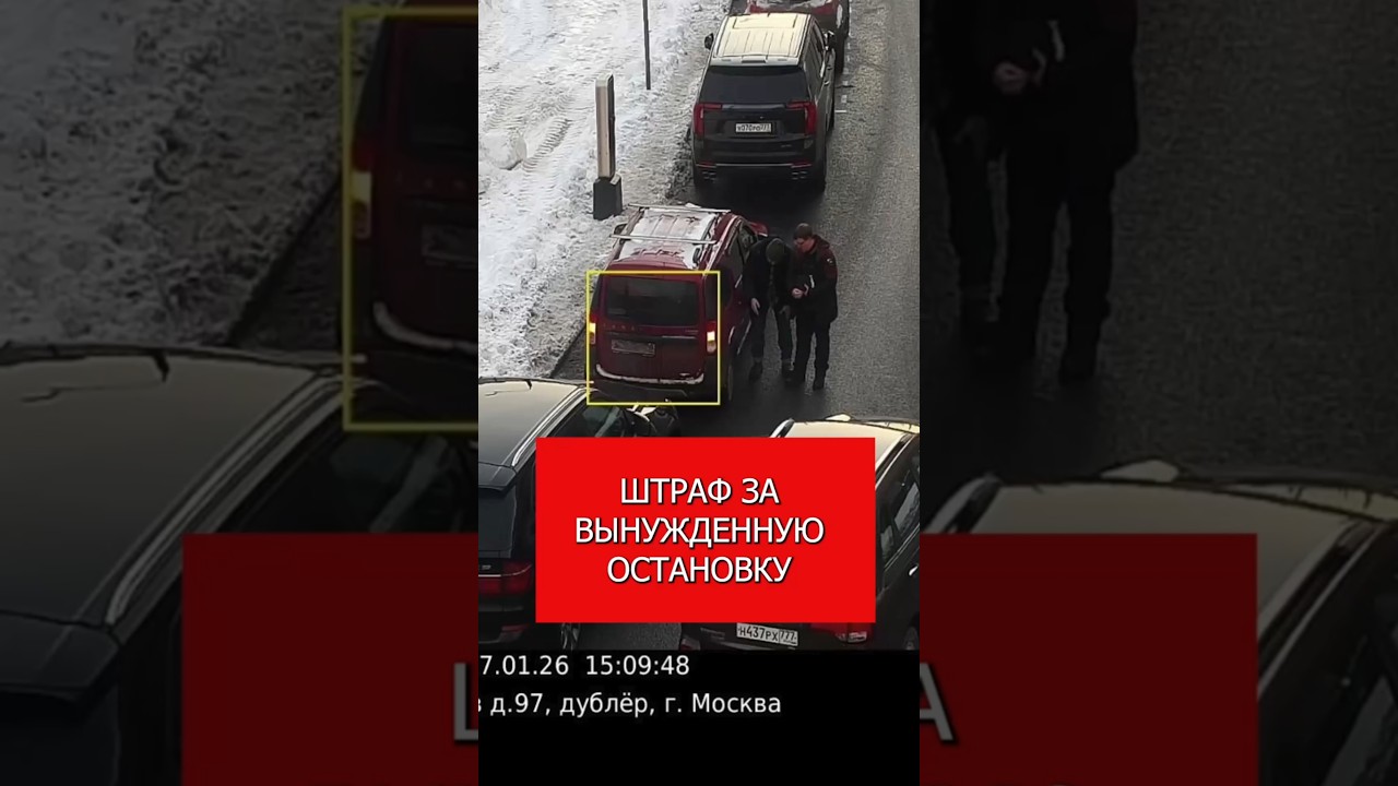 Штраф за вынужденную остановку