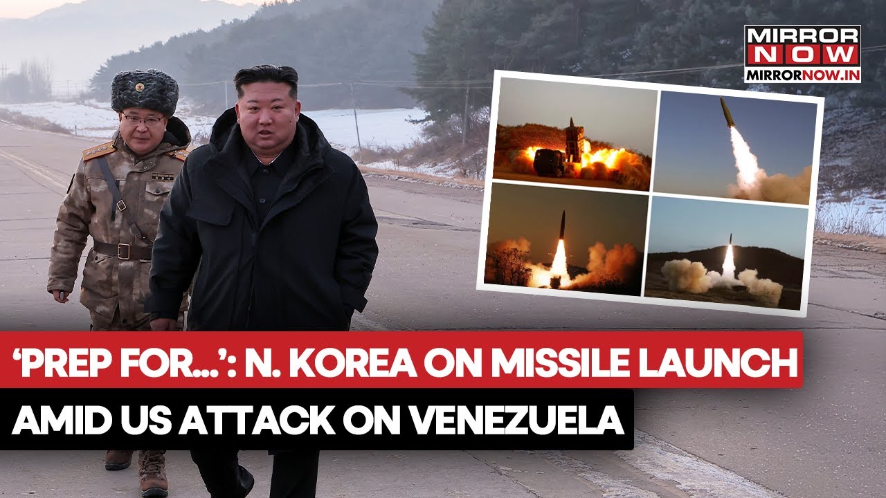 ‘Preparing For Real War’: North Korea Explains Missile Launch Amid US Attack On Venezuela