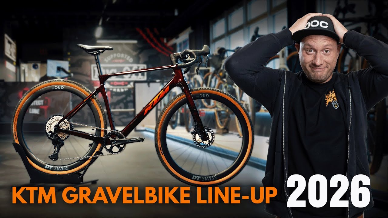 KTM Gravel Bikes 2026 -  Gravelator Master, Pro, 25 & 15 im Überblick