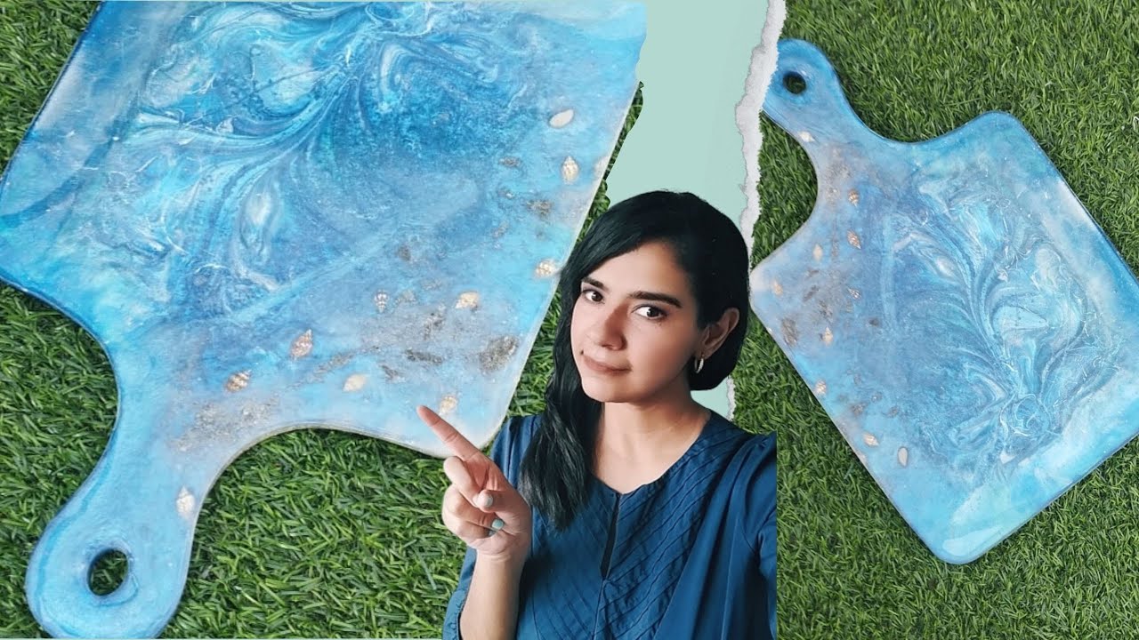 Tabla de Picar con Resina  💥 Curso Gratis💥 principiantes ❣️