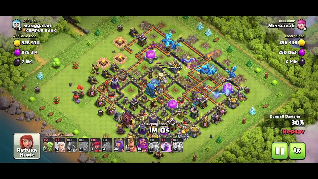Attack on Town Hall 12 with ☆☆☆ 