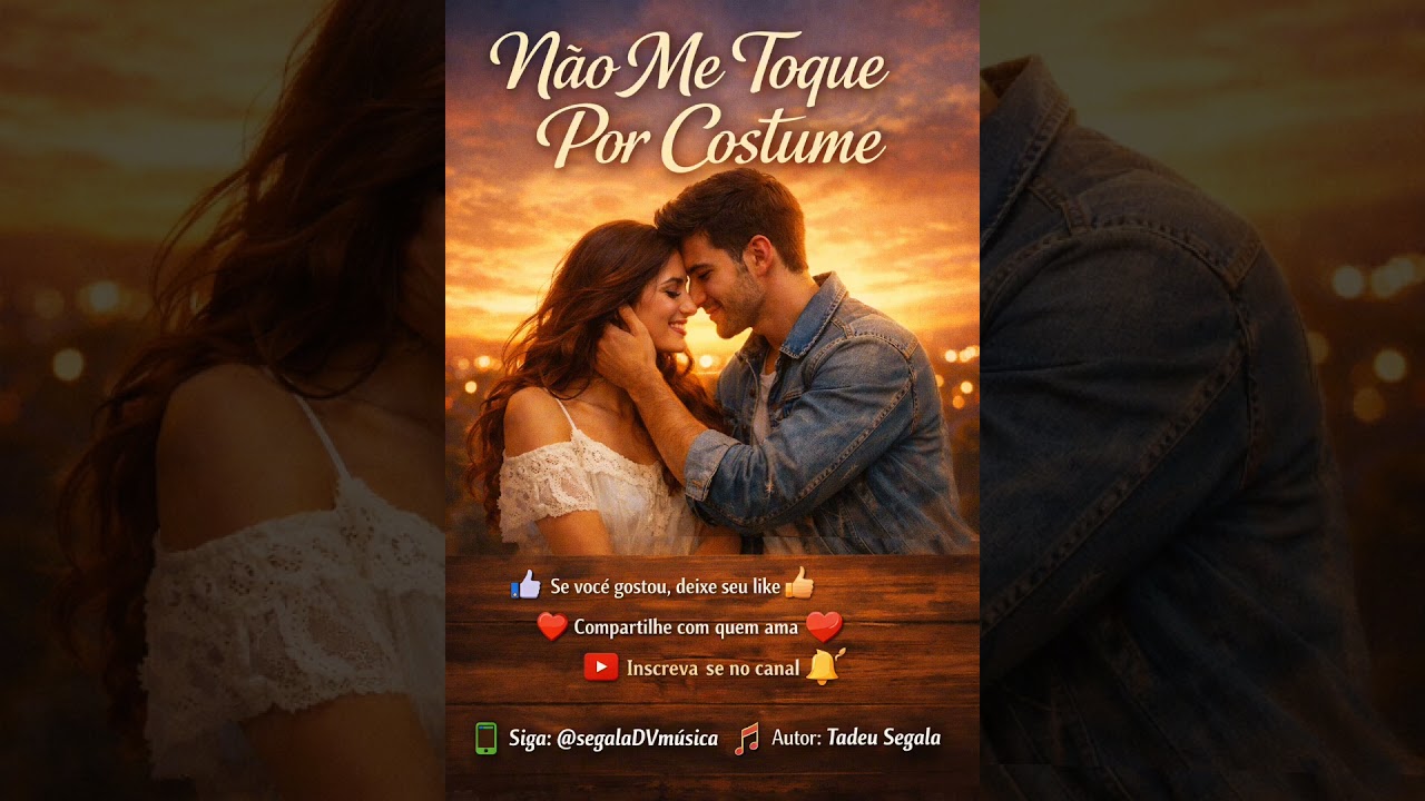 NÃO ME TOQUE POR COSTUME! #melhores #musica #somodao #sertanejo #sucesso #amor 