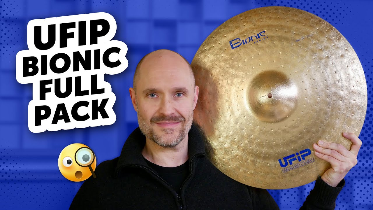 Ufip | Bionic Full Pack Cymbals | Sound Demo