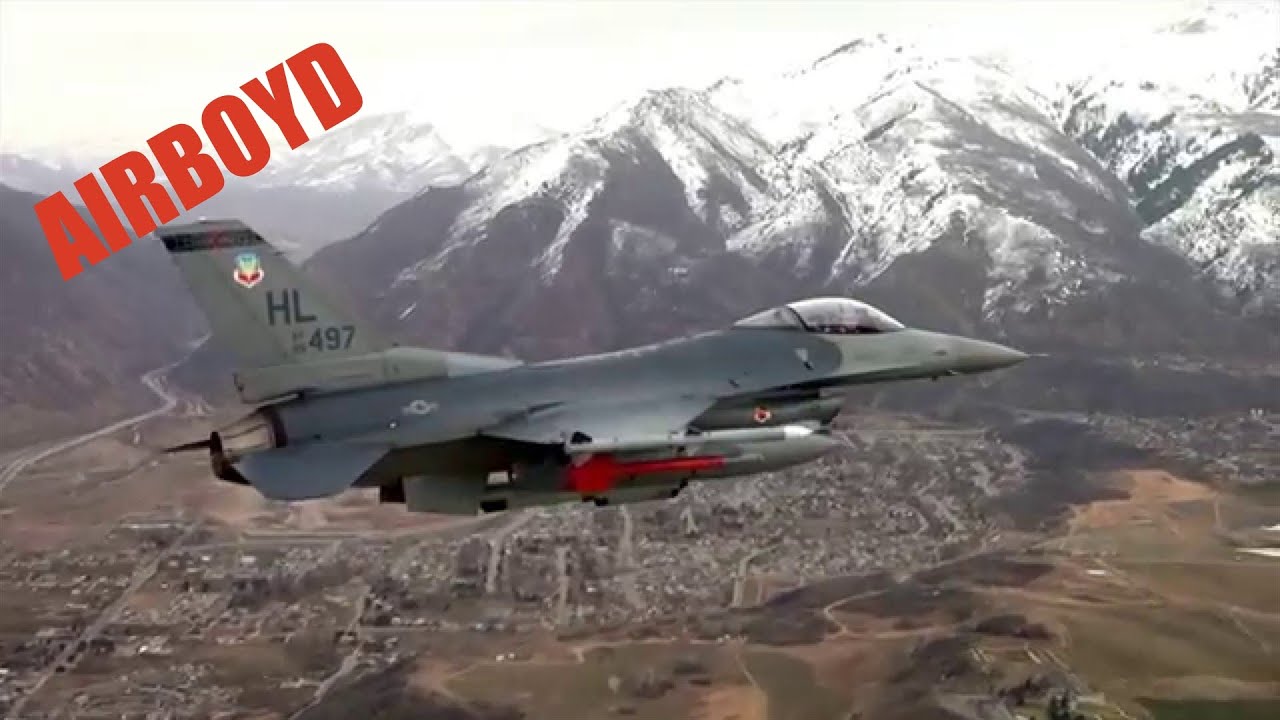 F-16 Photo Flight - Hill AFB