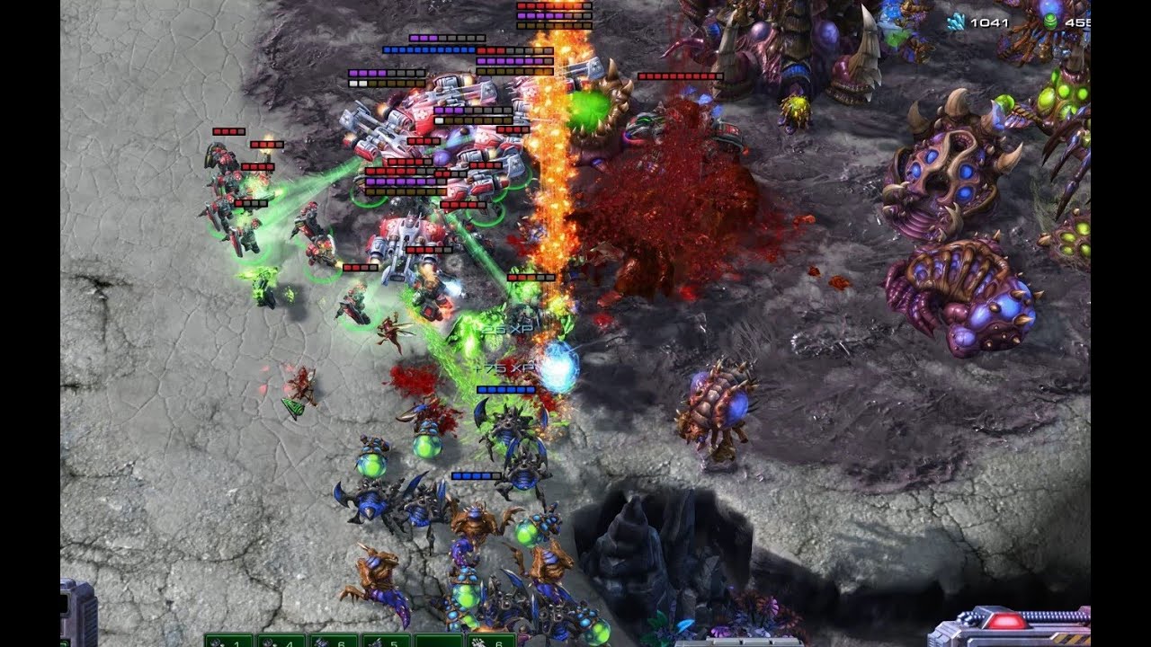 Starcraft 2 - VS - LOTV - 1vs1 - Terran vs Zerg Elite AI - #6
