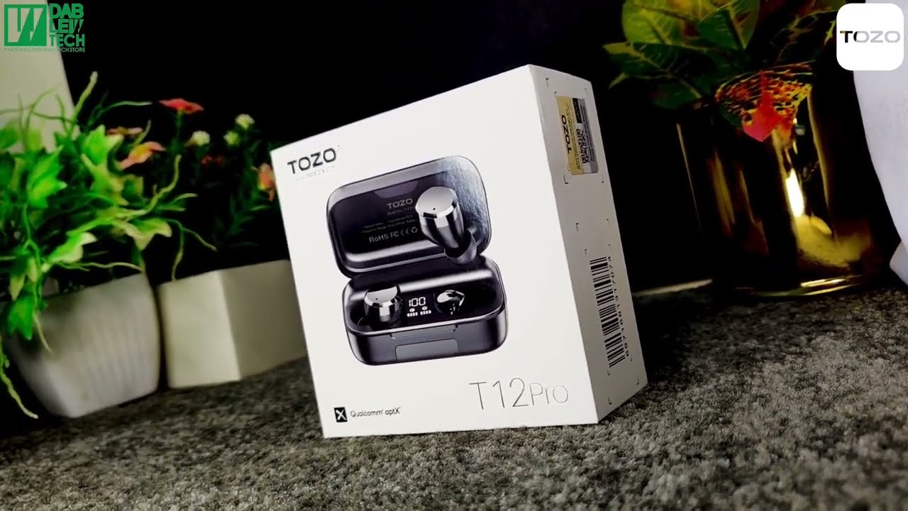 Tozo T12 Pro Earbuds | Amazing Sound Quality and Long Battery Life | Dab Lew Tech