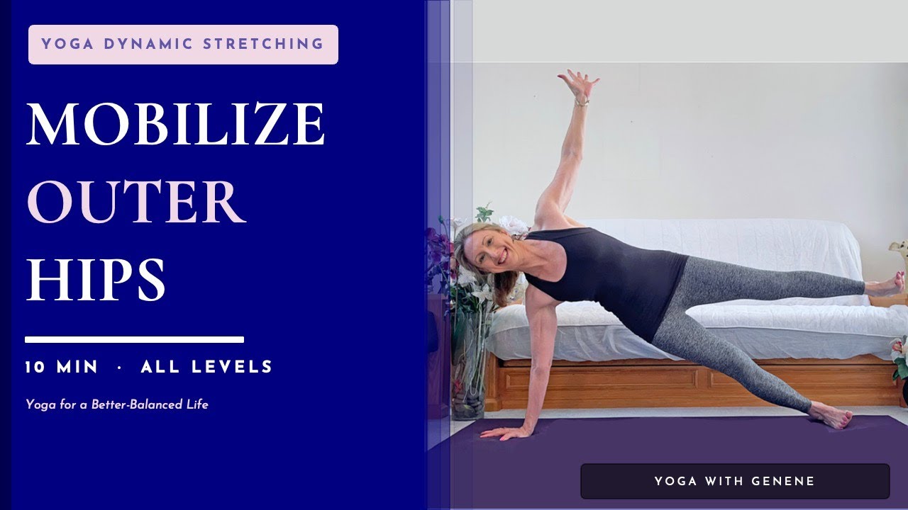 10 Minute Dynamic Stretching for Hip Abductors | Floor-Based Yoga Flow