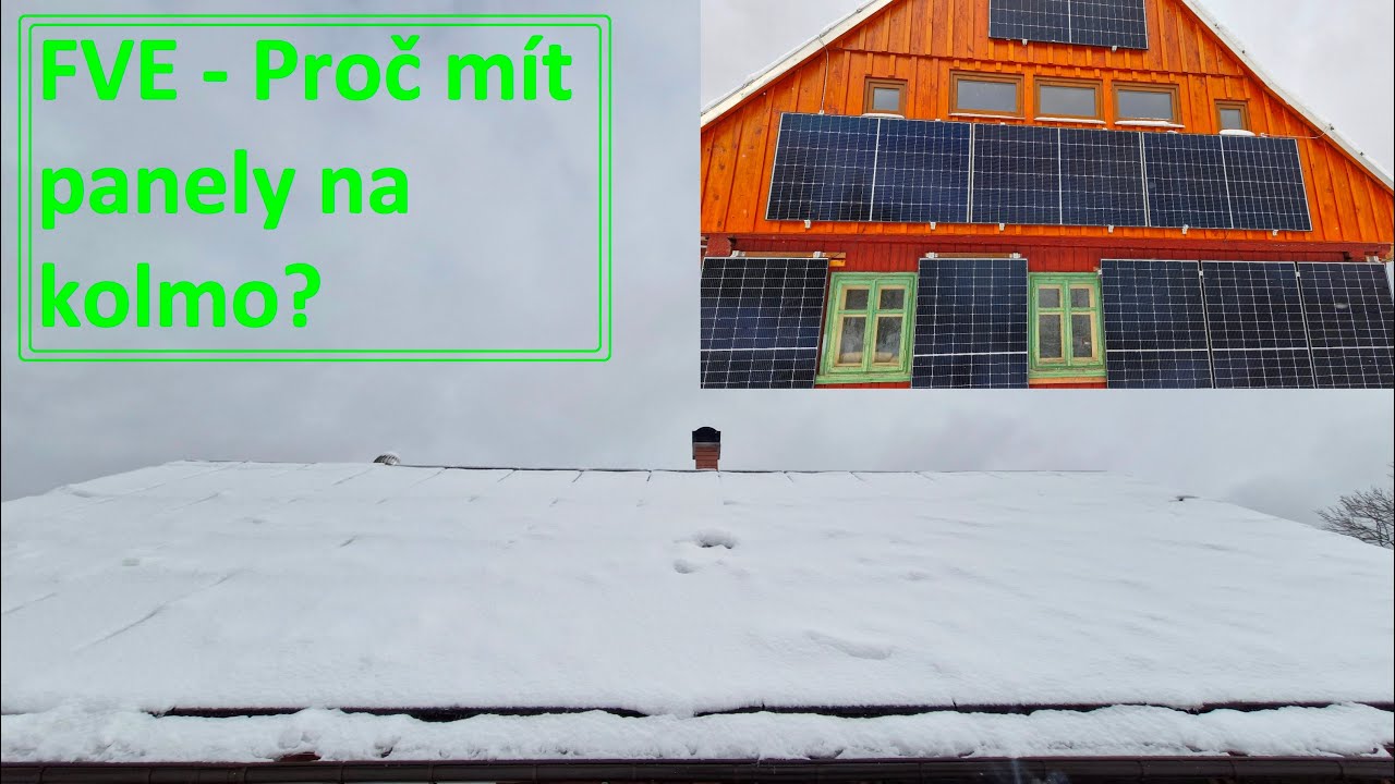 FVE - Proč mít panely i na kolmo? realná data #rh3d