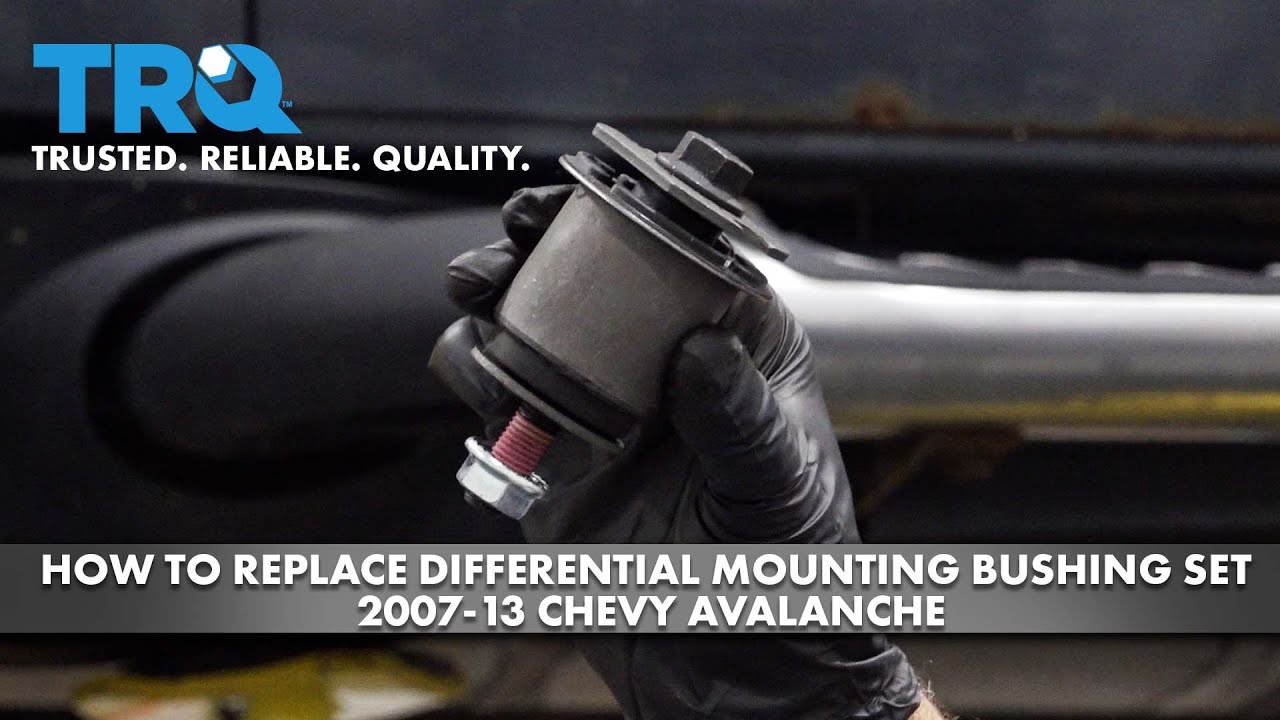 How To Replace Differential Mounting Bushing Set 2007-13 Chevy Avalanche