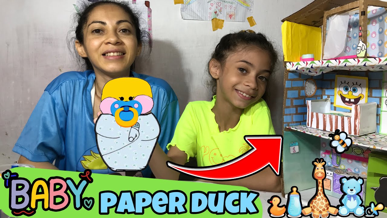 FIZEMOS UM QUARTO PARA O BABY Paper Duck FICOU LINDO 😻NOVO MORADOR!