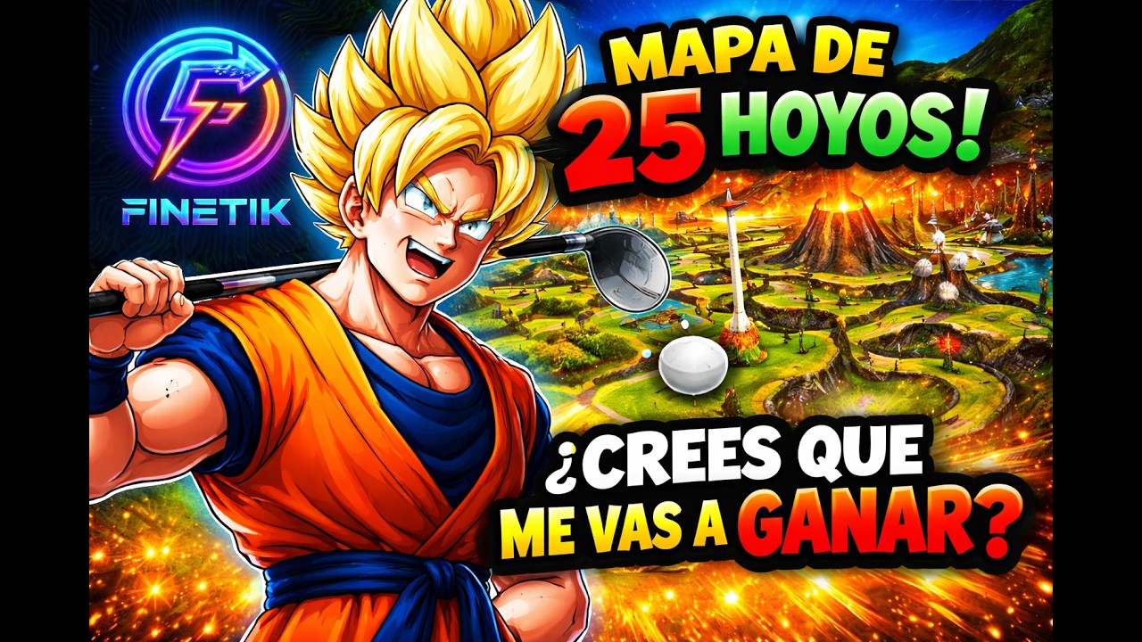 Golf it con el bueno de finetik (crees que me puedes ganar Goku?)