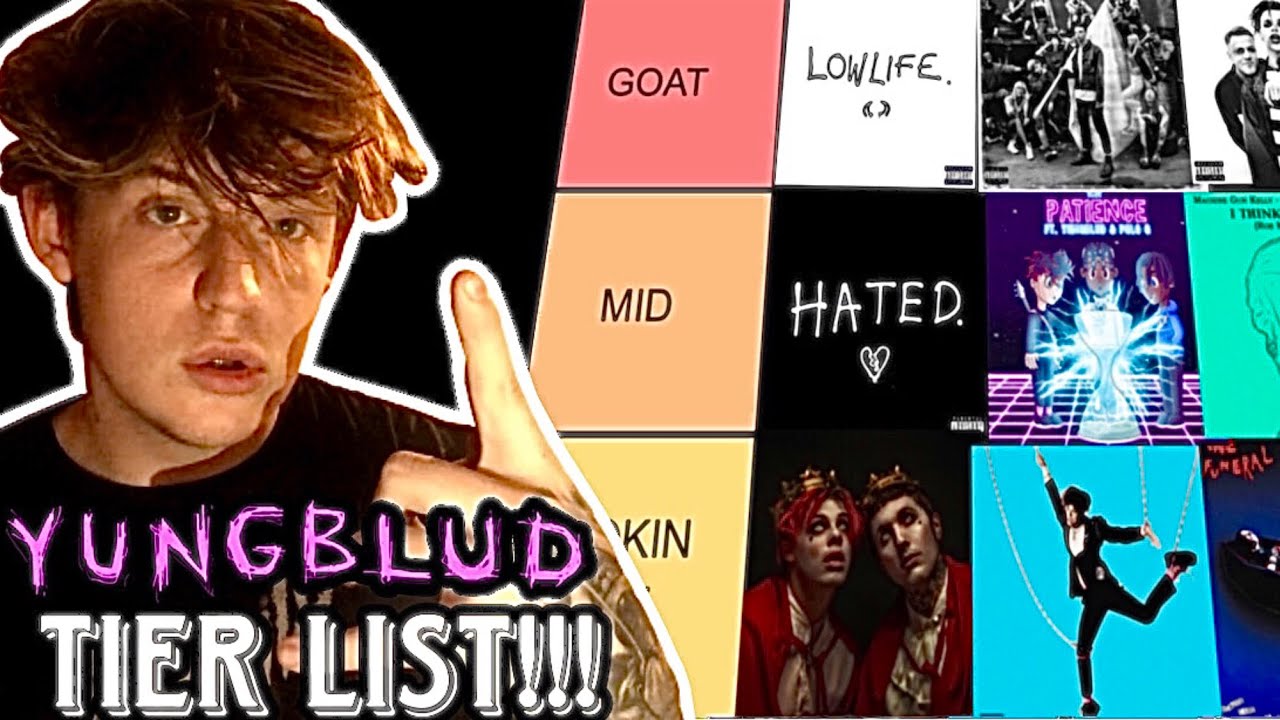 The Ultimate YUNGBLUD Tier List!!!