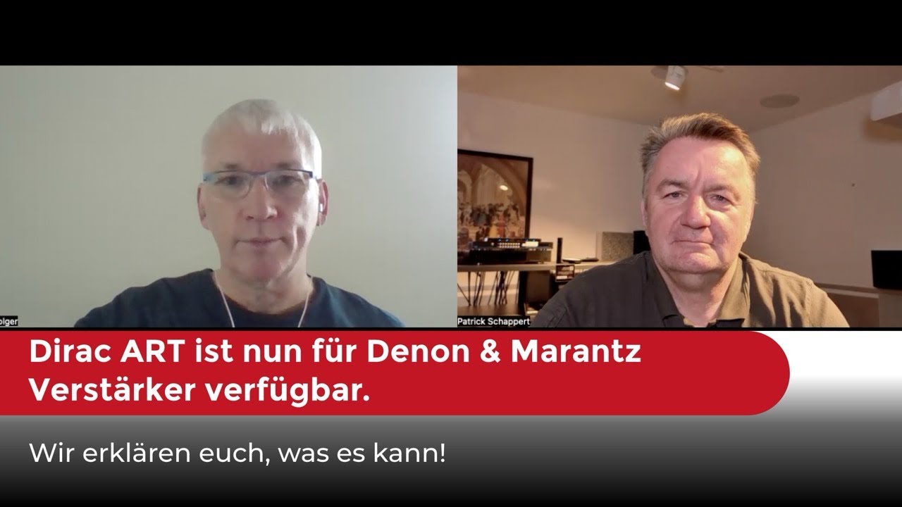 Dirac ART ist nun für Denon & Marantz Verstärker verfügbar. Wir erklären euch, was es kann!