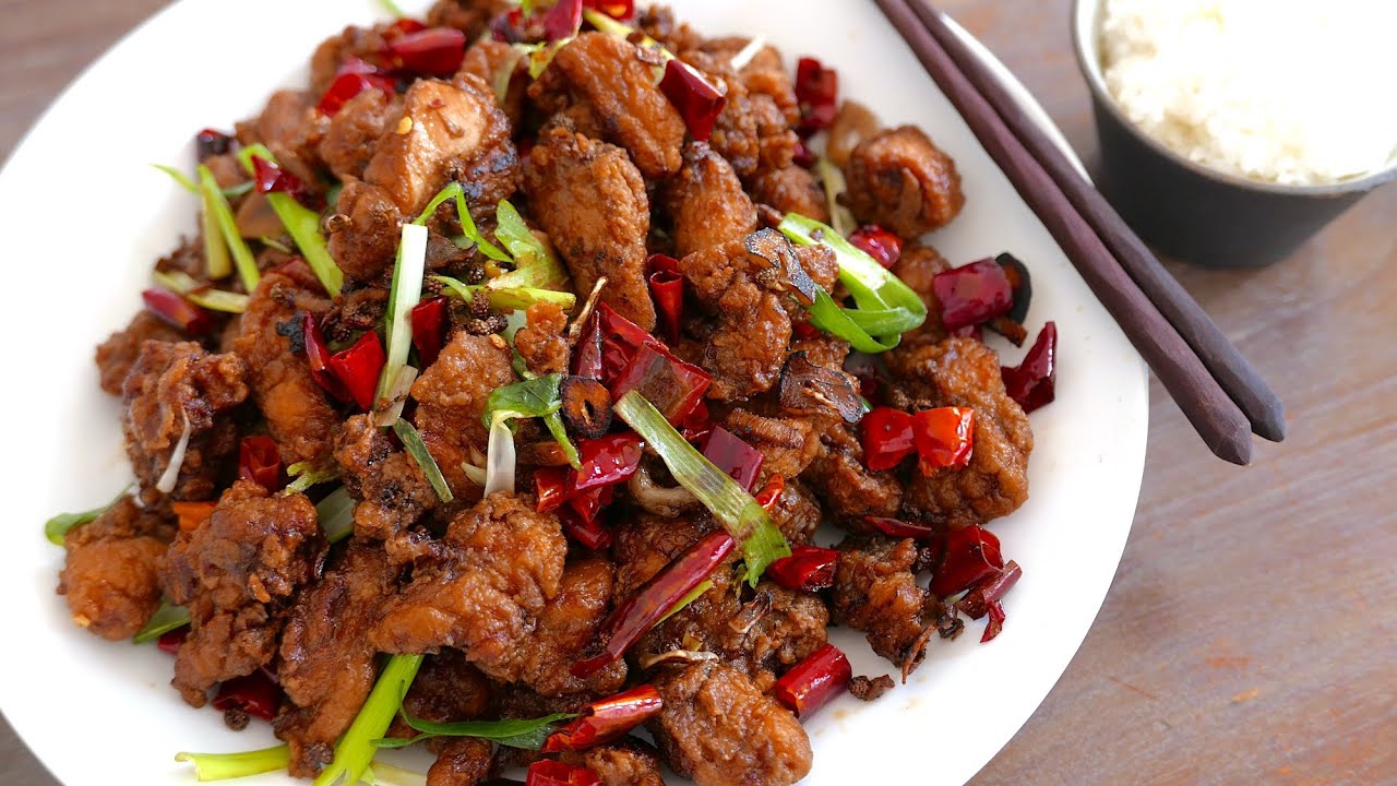 Sichuan Spicy Chicken | Laziji 辣子鸡 | Chinese Recipe | wa's Kitchen