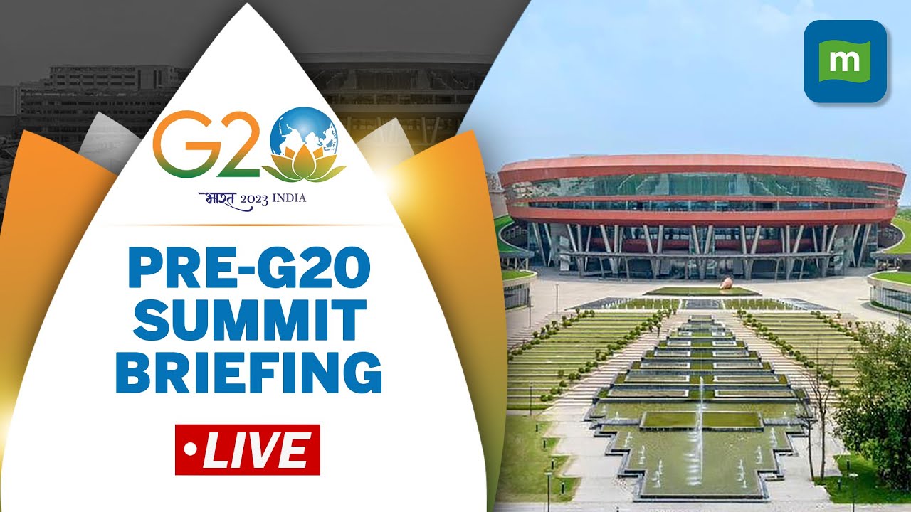 Пресс-брифинг перед саммитом G20 | Прямая трансляция саммита G20 в Индии в 2023 году