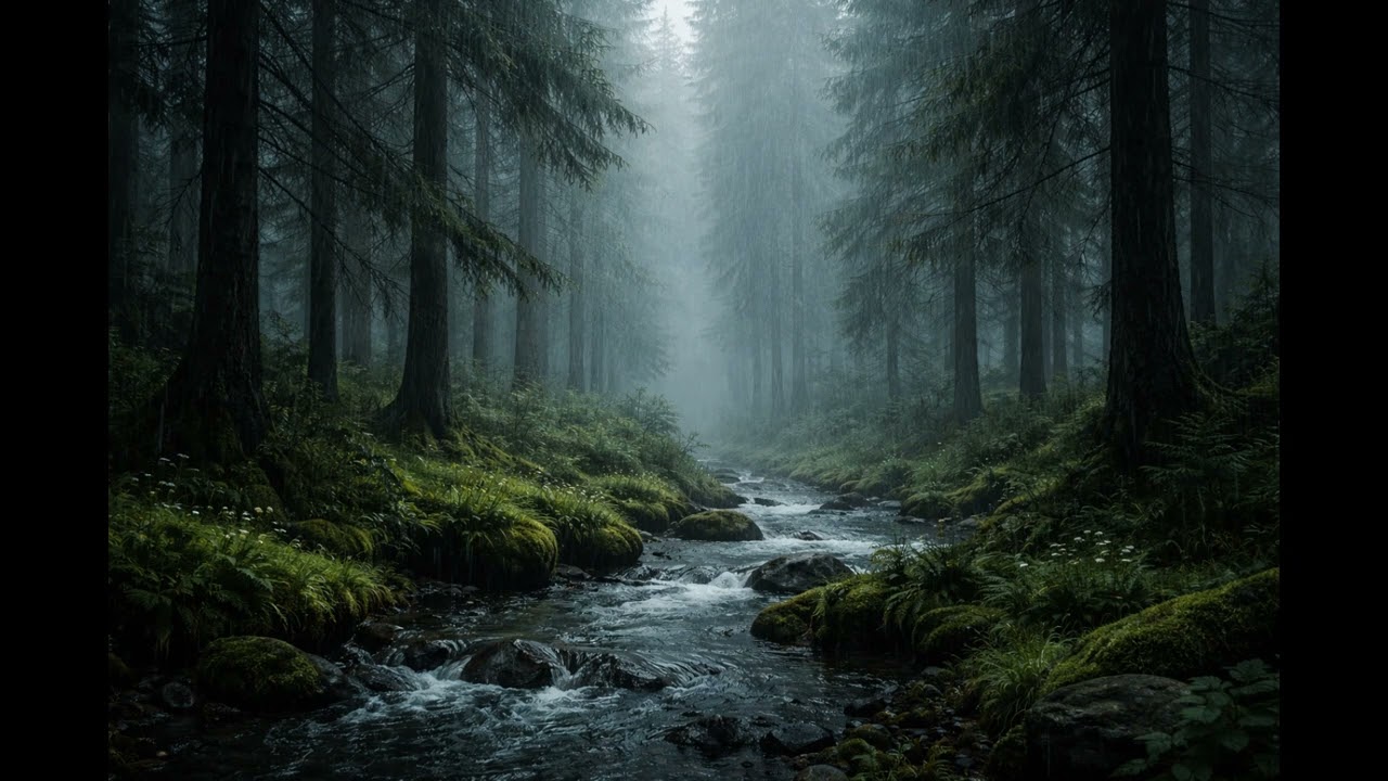 Echoes Through the Silent Forest | Relaxing Guitar & Keyboard Instrumental