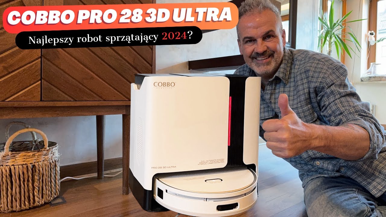 COBBO PRO 28 3D ULTRA - Najlepszy robot sprzątający 2024? Test/Recenzja