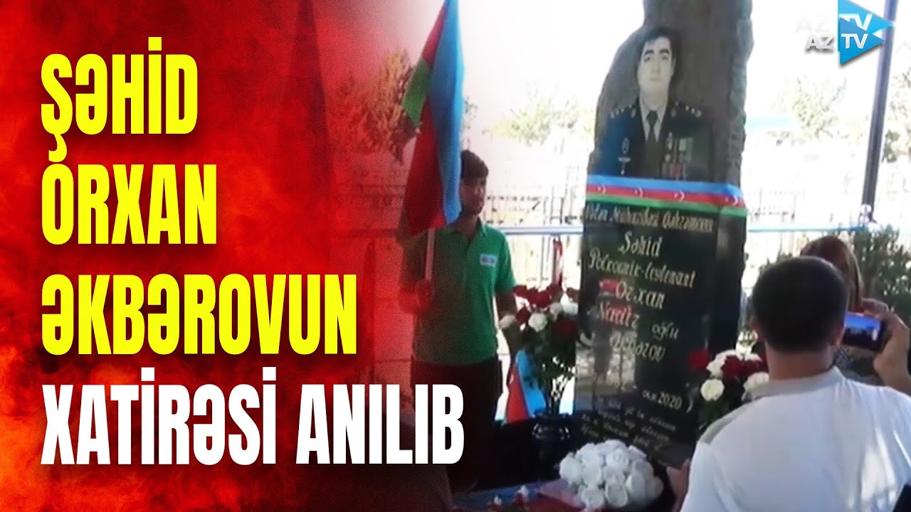 Şəhid polkovnik-leytenant Orxan Əkbərovun döyüş yolu: əziz xatirəsi Biləsuvar şəhərində anılıb