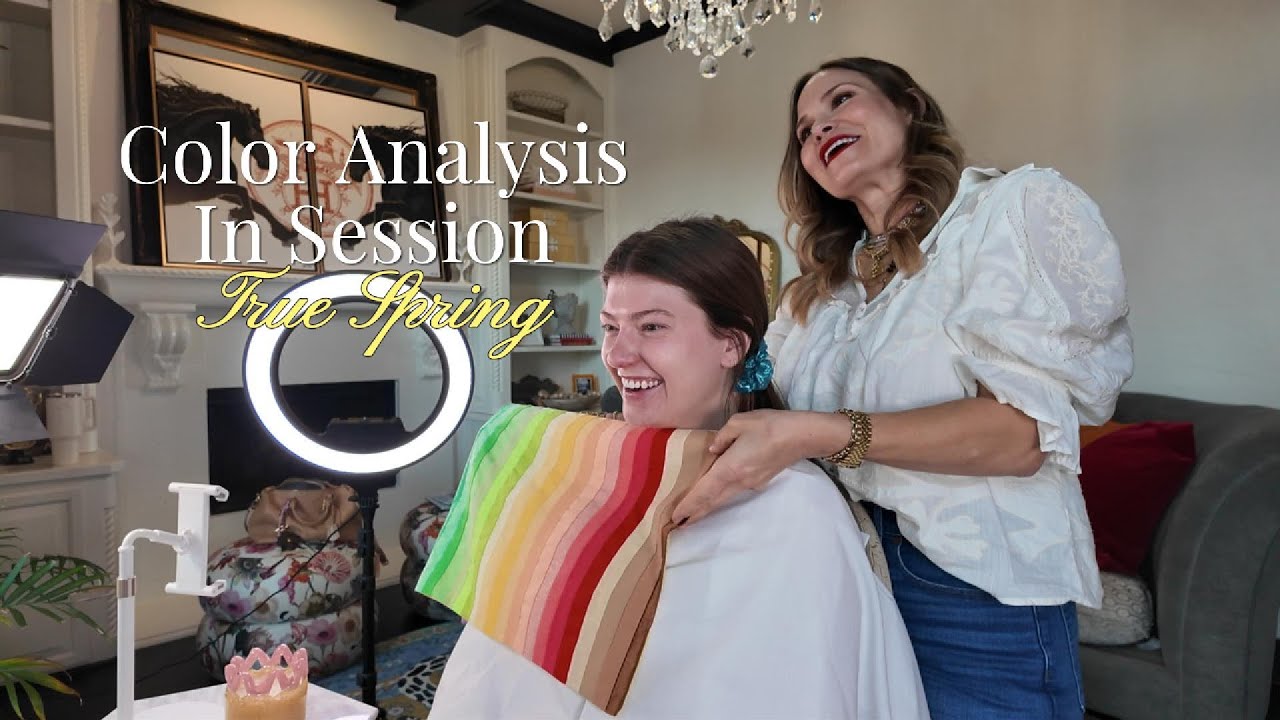 Color Analysis In Session: True Spring 🌷