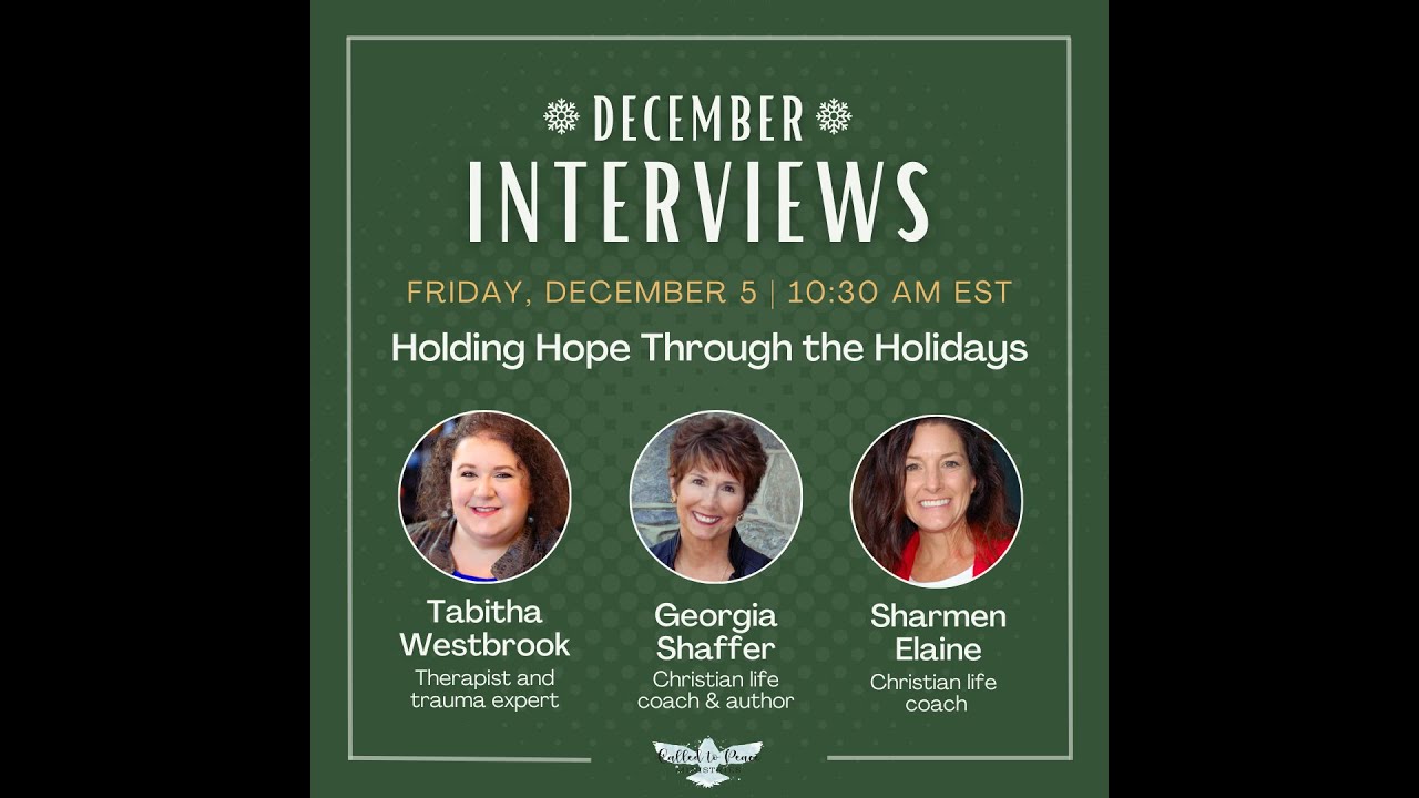 Finding Peace in a Hard Season: Holiday Grief, Triggers & Emotional Overwhelm