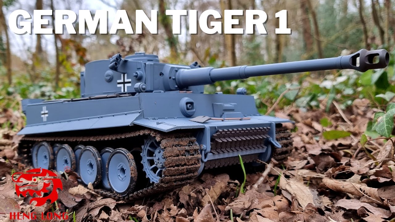 Я купил ТАНК! &mdash; Распаковка, обзор и первый запуск немецкого танка Heng Long Tiger 1 в масштабе 1/16