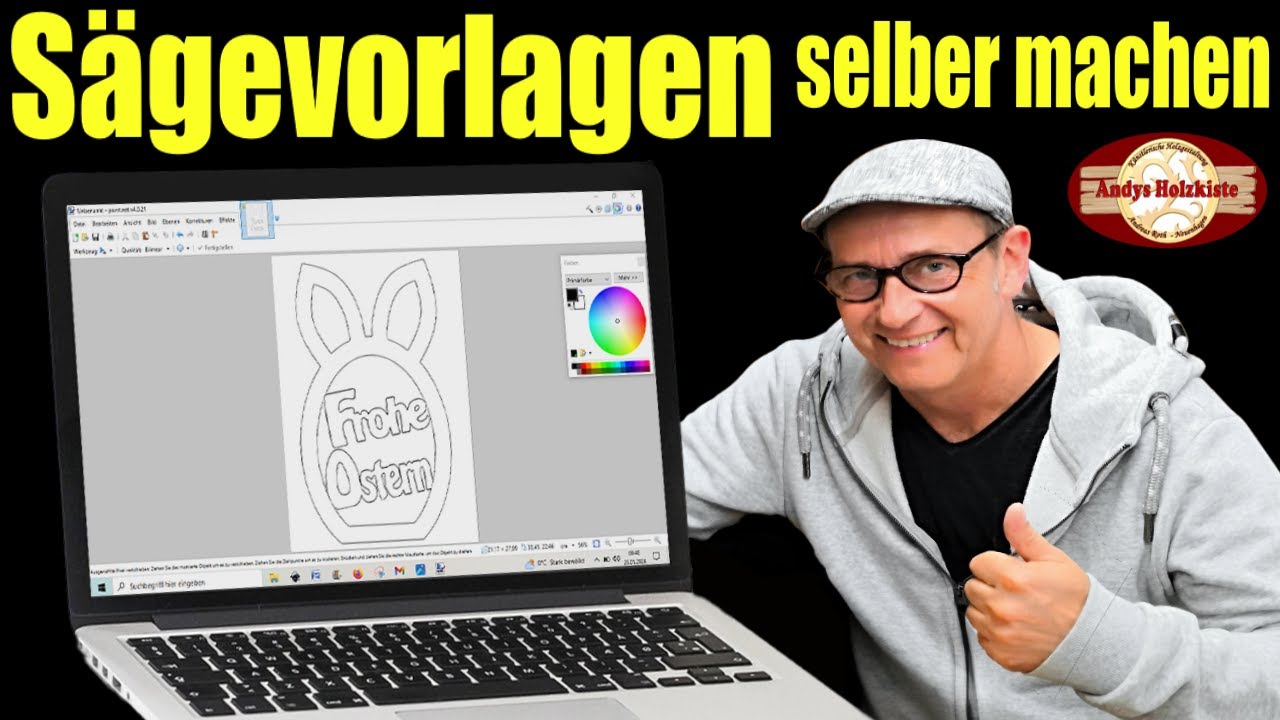 Dekupiersäge Tipps | Säge-Vorlagen am PC selber machen+gratis Vorlage