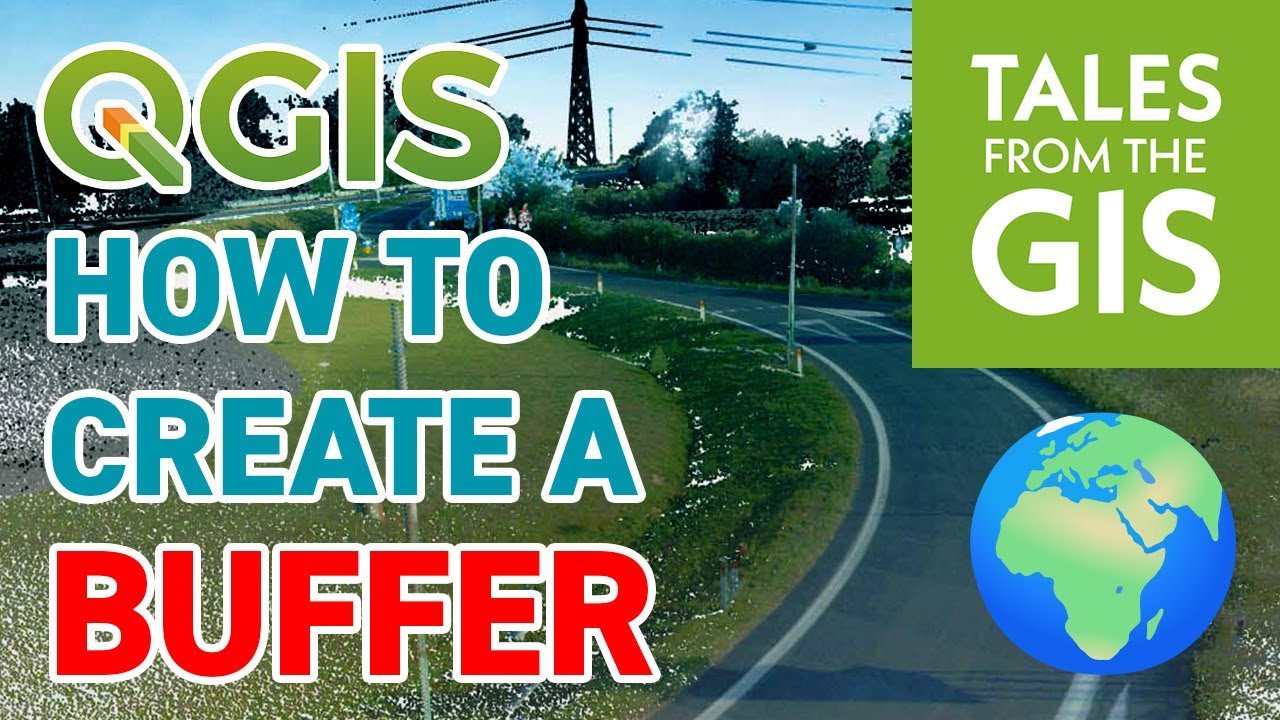 Let's create a BUFFER in QGIS