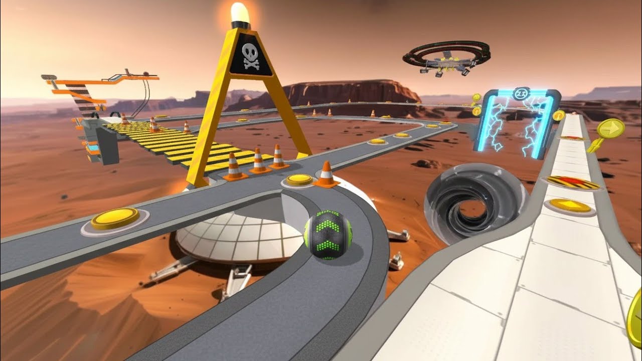 Going Balls unlocking more new maps ios android walkthrough run 