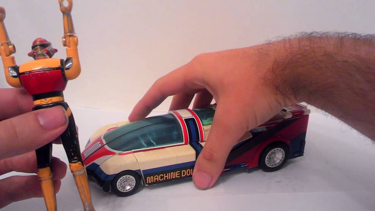 Godaikin Machine Dolphin and Machine Man - Classic Toy Review