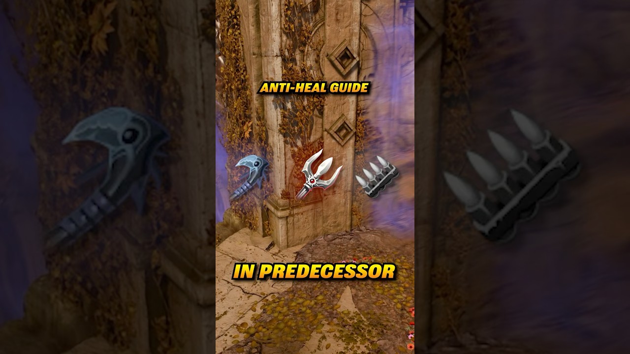 ⬆️ 1 Minute Anti Heal Guide (Beginner) - Predecessor Guide 