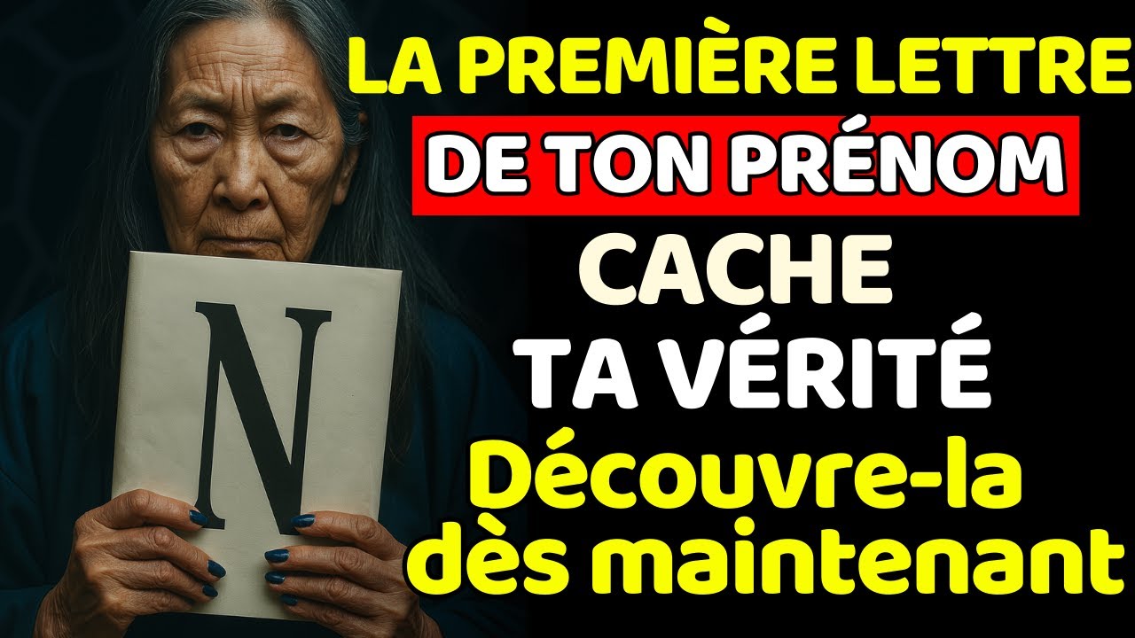 Découvre le SECRET qui RÉVÈLE la Première Lettre de Ton Prénom (Selon le Bouddhisme Sacré)