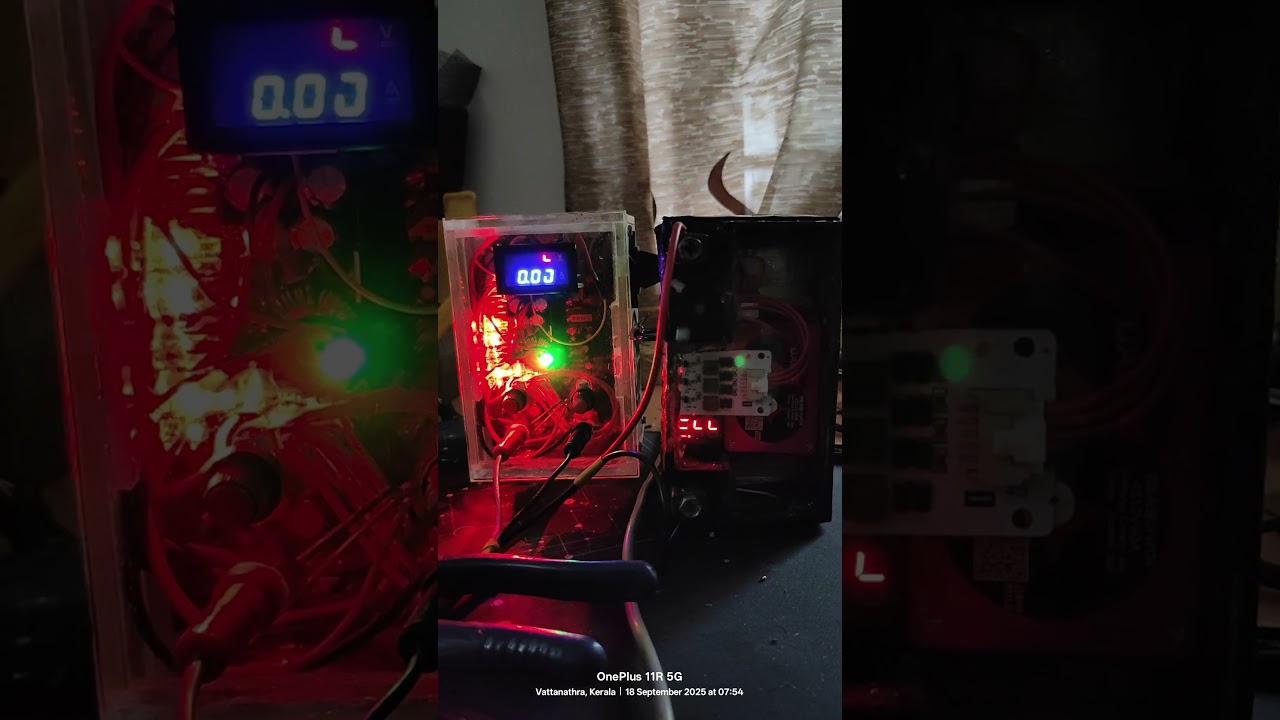 Himalayan 411 DIY Lifepo4  battery with active balancer and individual cell voltage display