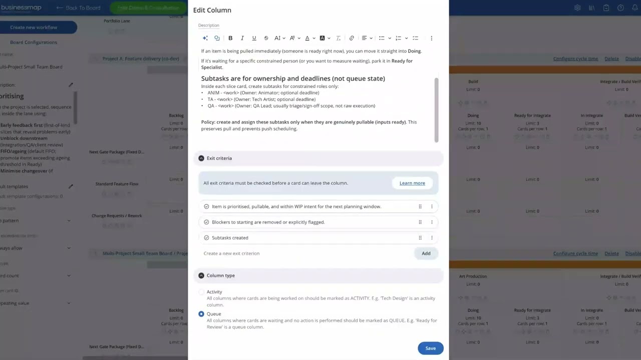 Part 3 of 3: Kanban Board Setup for Multi-Project Teams with Specialists
