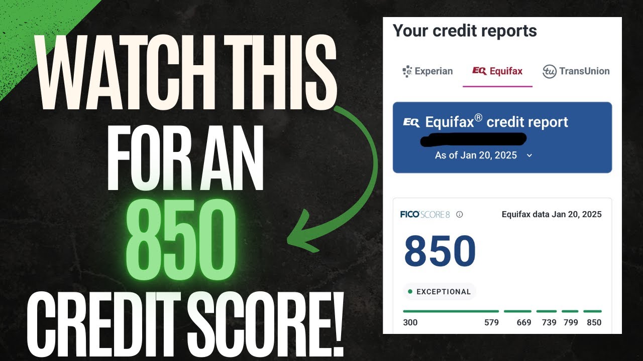 How to Get a PERFECT Credit Score FAST | Step-by-Step Credit Report Analysis Guide