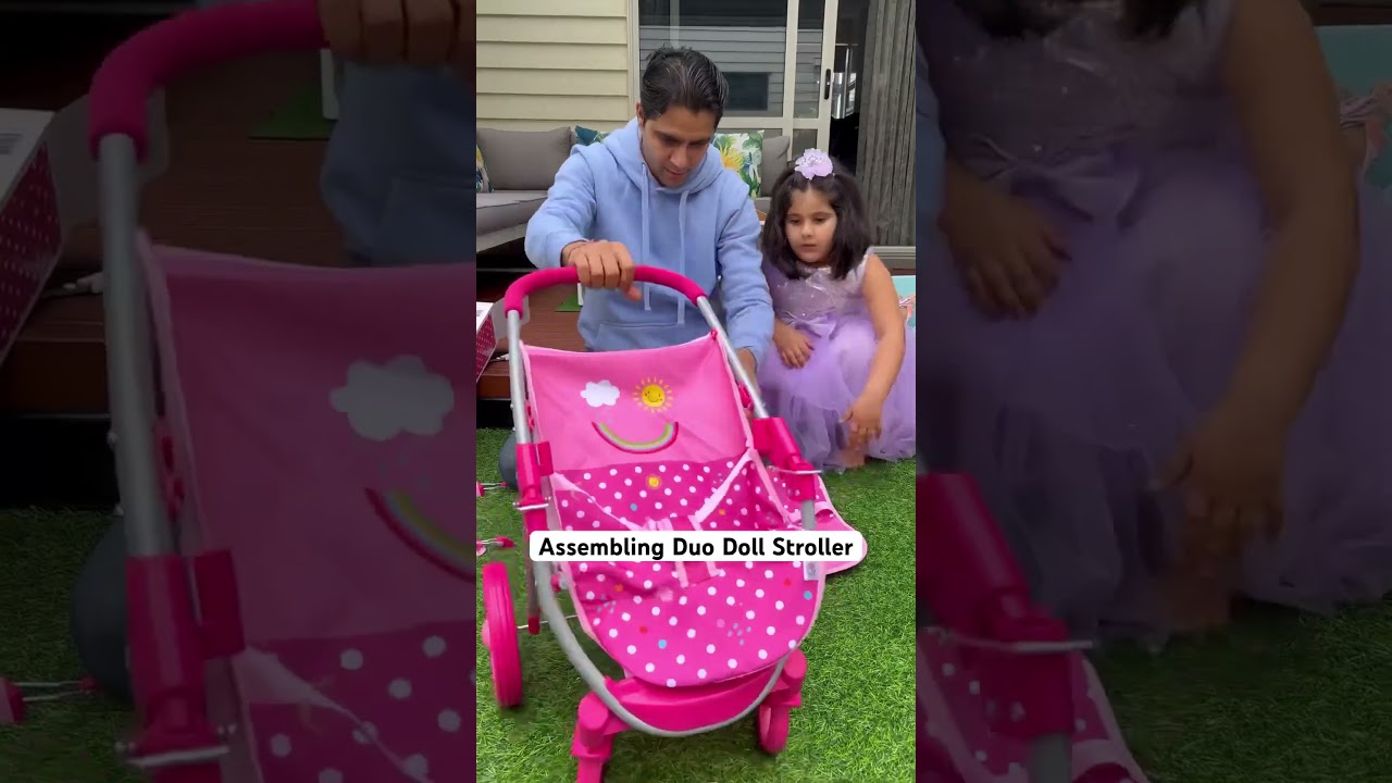 Assembling Due Doll Stroller #stroller  #assemblingtoys #assembling #unboxing #unboxingvideo #yt