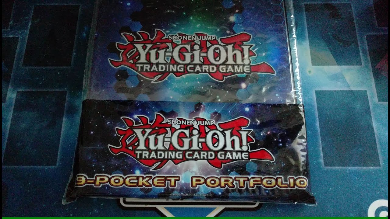 Yugioh! Konami 9-Pocket Portfolio Sammelordner Review (deutsch)