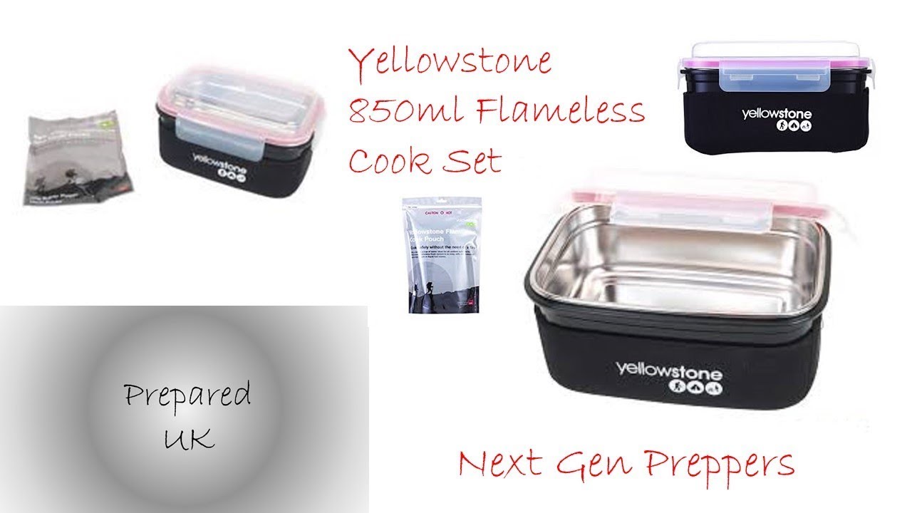 Yellowstone Flameless Cook Set