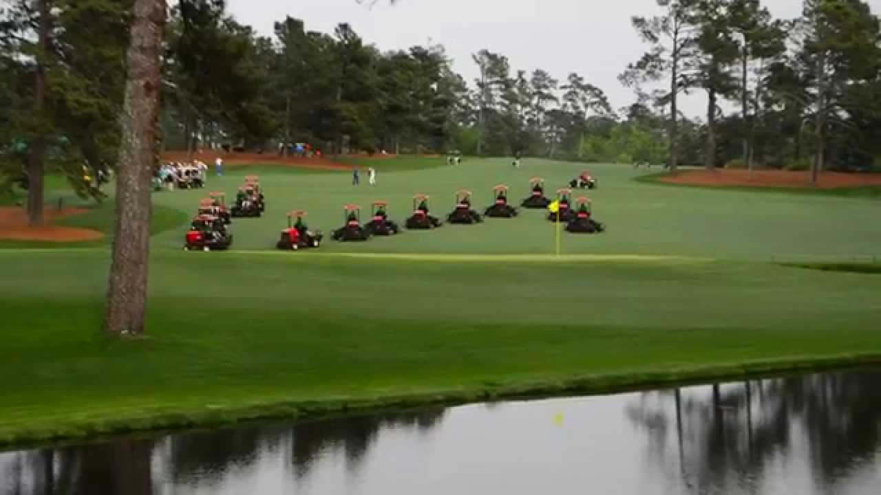 Masters Practice Round - Mowing #15