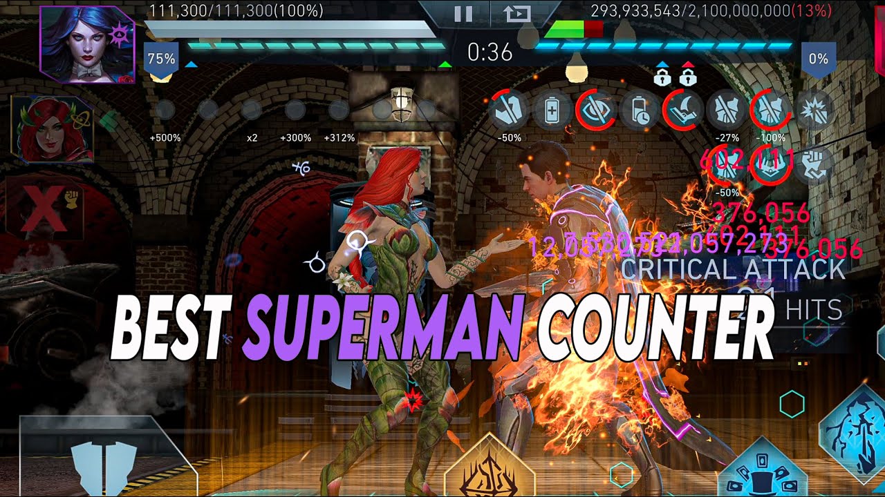 How to Beat Superman Rise of Krypton Solo Raid with EPI | Injustice 2 Mobile