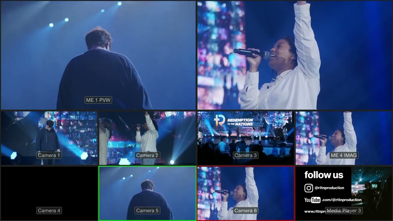 Production Multiview | Church Broadcast BTS | Sunday Service