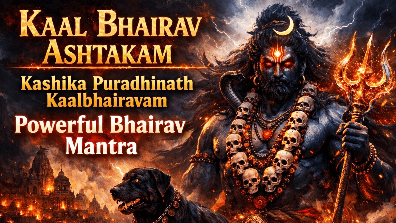 Kaal Bhairav Ashtakam | Kashika Puradhinath Kaalbhairavam | Powerful Bhairav Mantra