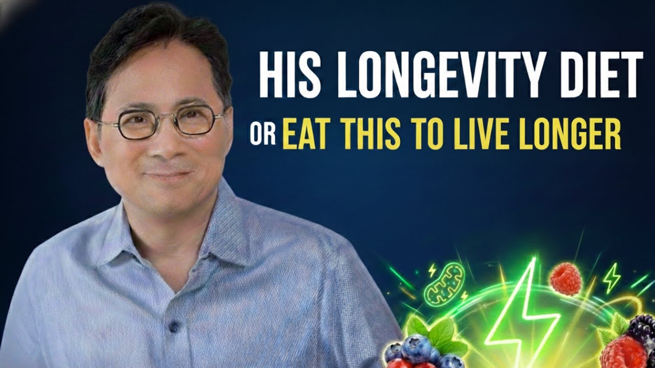What a Nobel-Prize&ndash;Winning Doctor Eats Daily to Support Longevity and Health - Dr. William Li