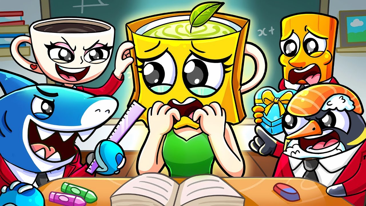 ICHARINA MATCHANOVA: THE EARLY YEARS... But HIDE FACE At School?! | Italian Brainrot Animation