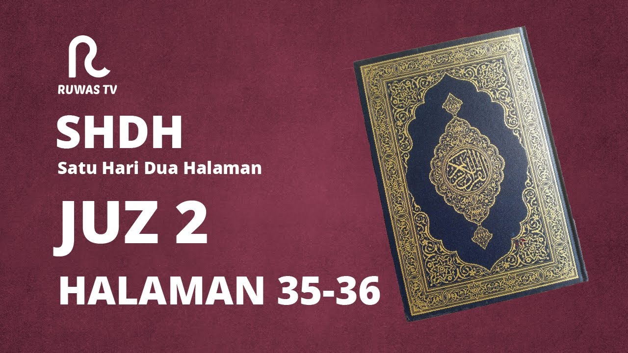 SHDH - Juz 2 Halaman 35-36