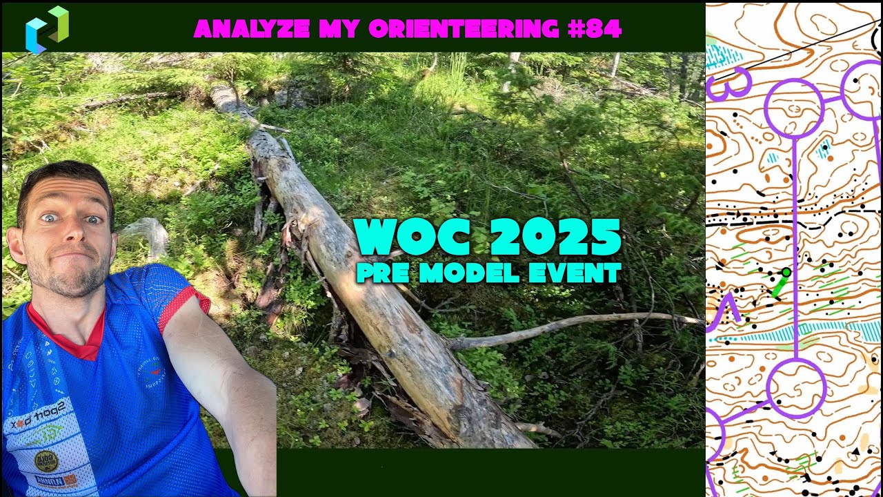 Analyze My Orienteering #84 - WOC 2025 Pre-Model event (2025-07-06)