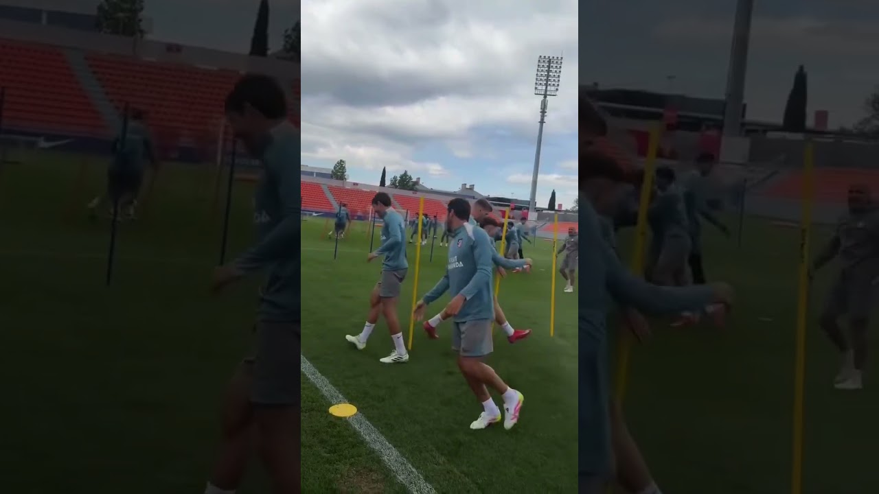 🚀 Fun Team Race! Atletico Madrid’s training by Diego Simeone