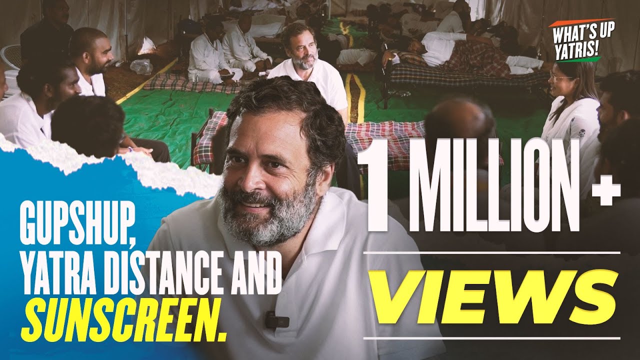 What's up Yatris? A gupshup about sunscreen, best moments and much more! | Bharat Jodo Yatra
