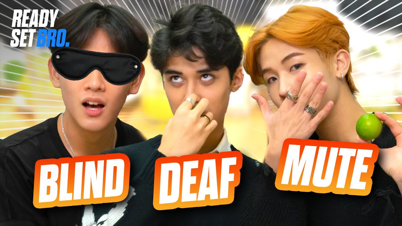 The Worst Mocktails Ever | Blind Deaf Mute Challenge