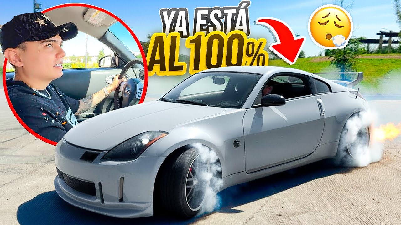 YA QUEDÓ LISTO MI 350z SUPERCARGADO Y YA HICE DONITAS | ManuelRivera11